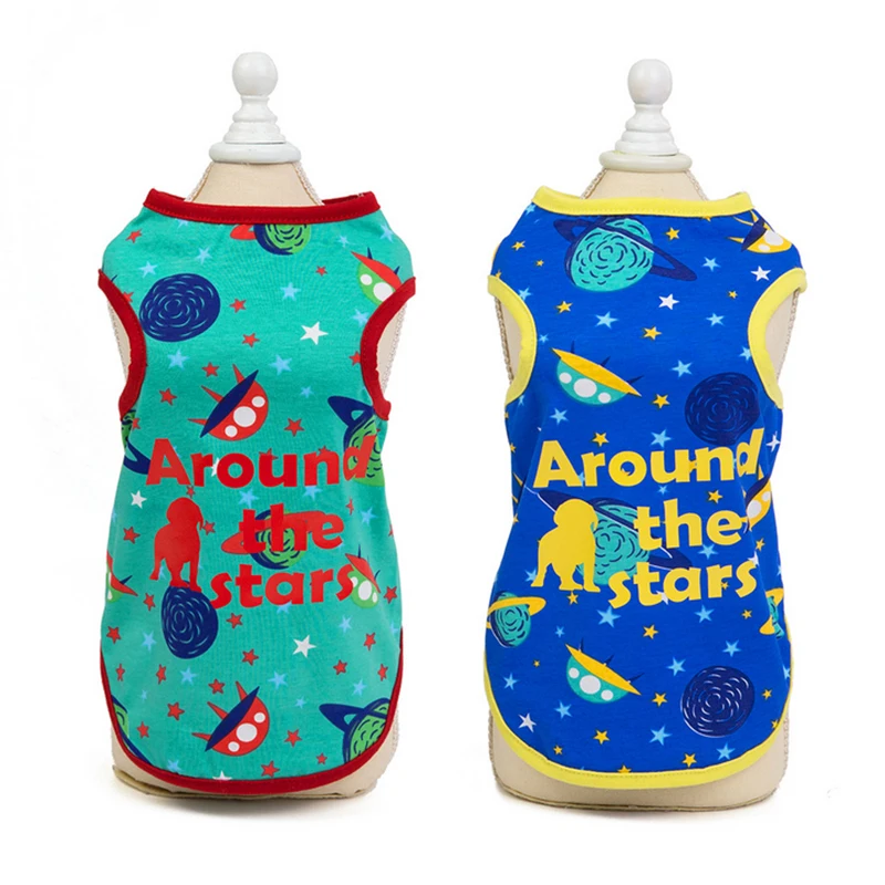 Одежда для собак одежда домашних животных жилет кошек рубашка хлопковая куртка