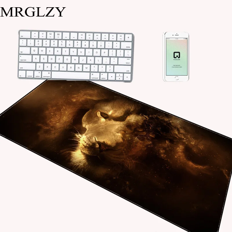 

MRGLZY USB animation interface luminous large gaming RGB mouse pads computer keyboard yoga mat deskmats XXL foot pad carpet mat