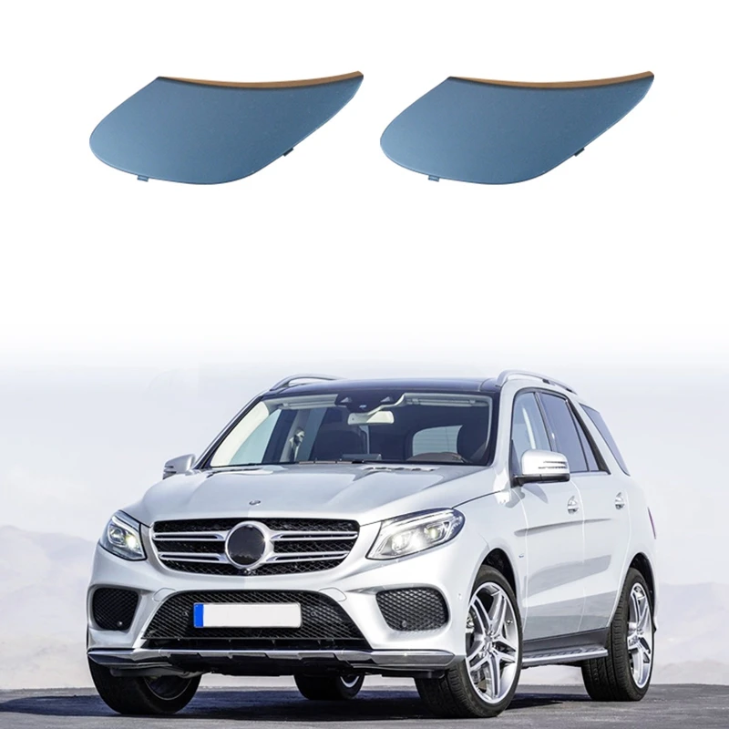 

1 пара, хромированные накладки на передний бампер для Mercedes Benz W292 GLE320 GLE400 A2928854922 A2928855022