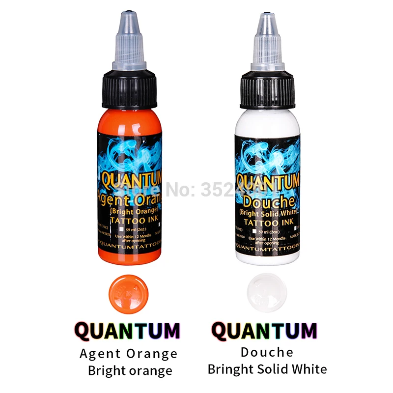 Квантовые профессиональные чернила для тату 13 видов цветов 1 унций/30 мл бутылка