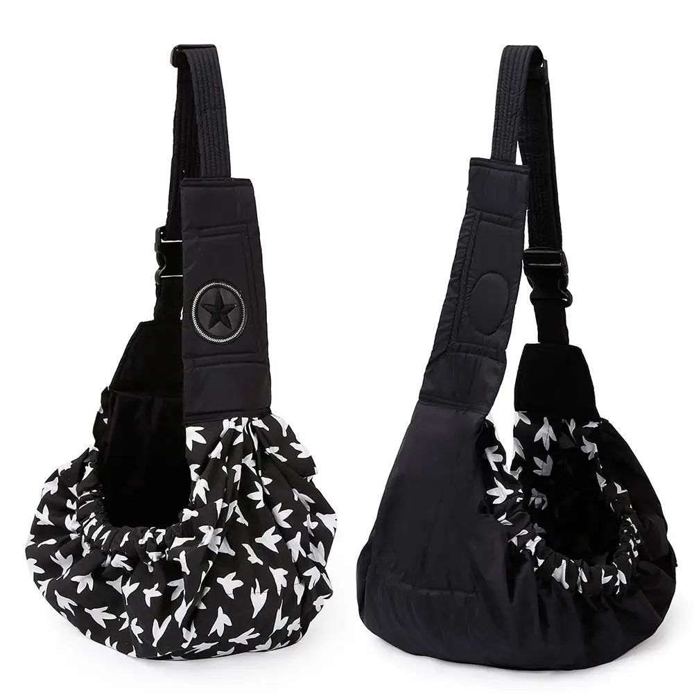 Портативный рюкзак сумка переноска на одно плечо для домашних животных кошек