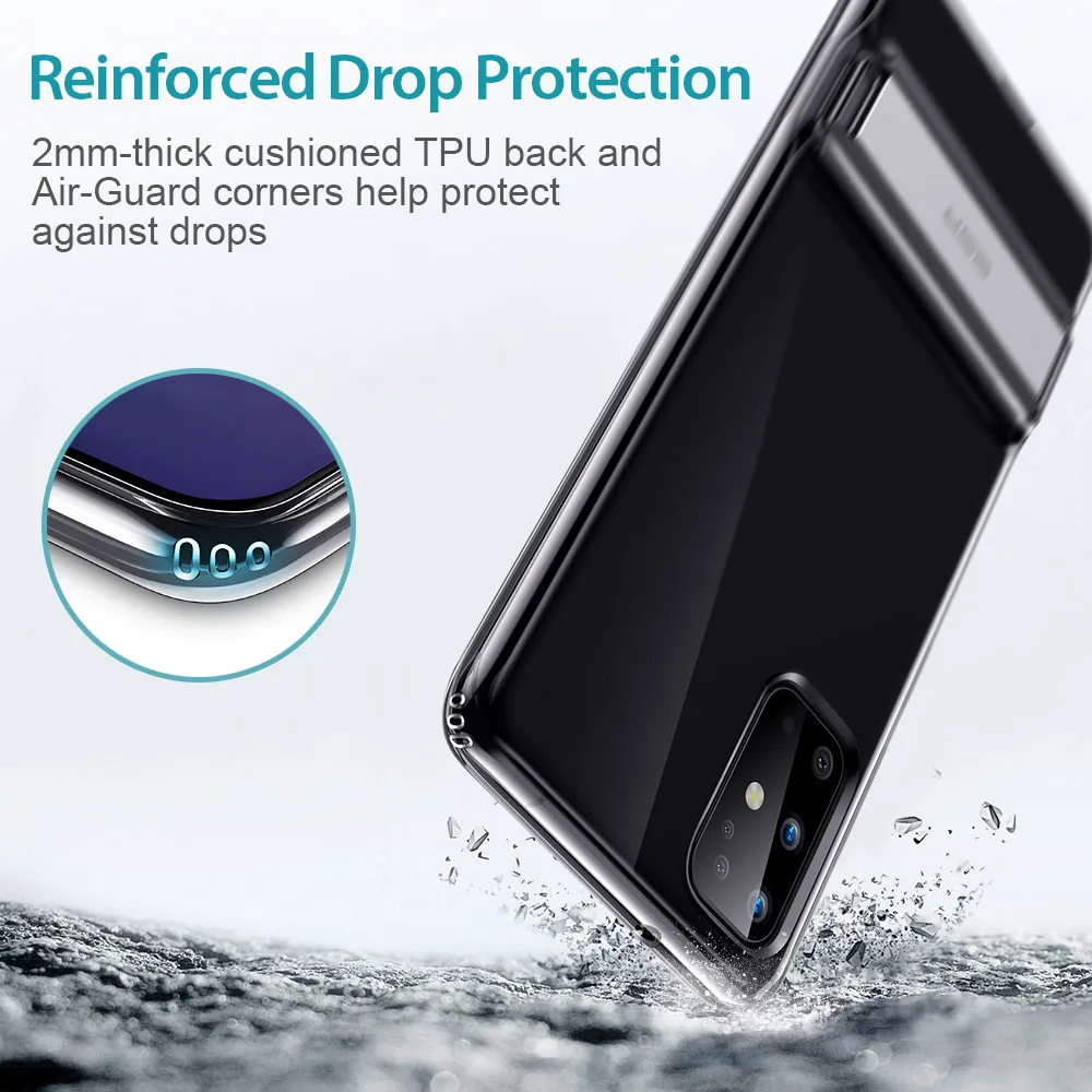 Чехол ESR для 2020 Samsung Galaxy Note 20 S20 Plus/ультрамягкий чехол бампер из ТПУ с подставкой