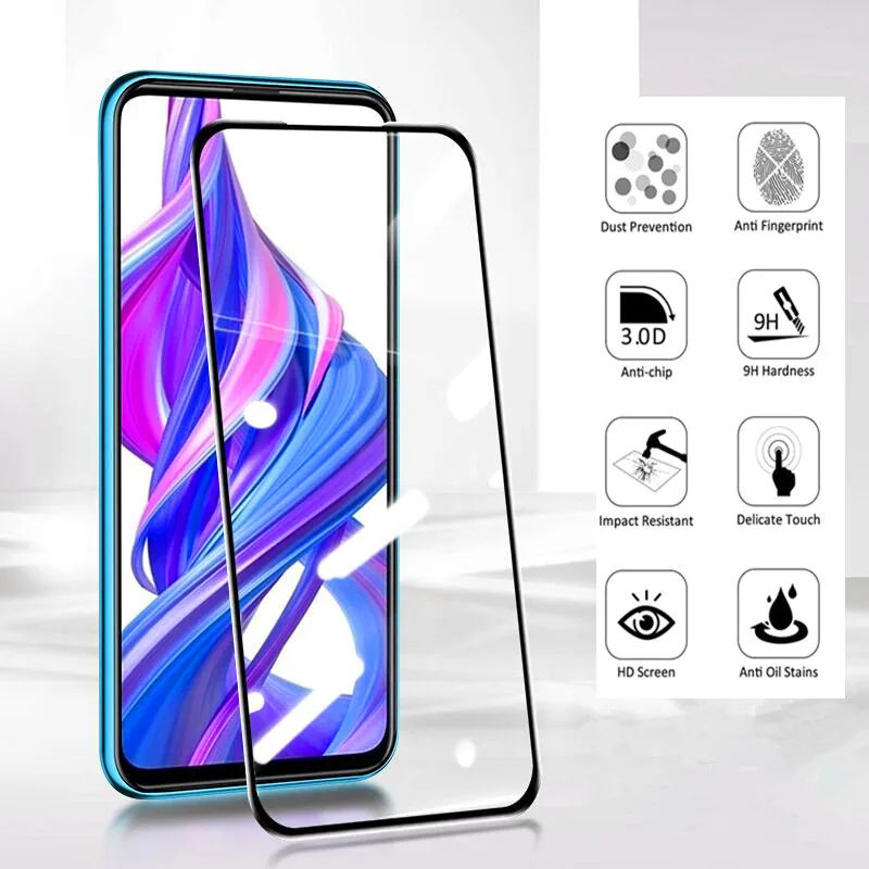 Thouport полное покрытие для Huawei Honor 9X Global закаленное стекло Premium pro защита сломанная