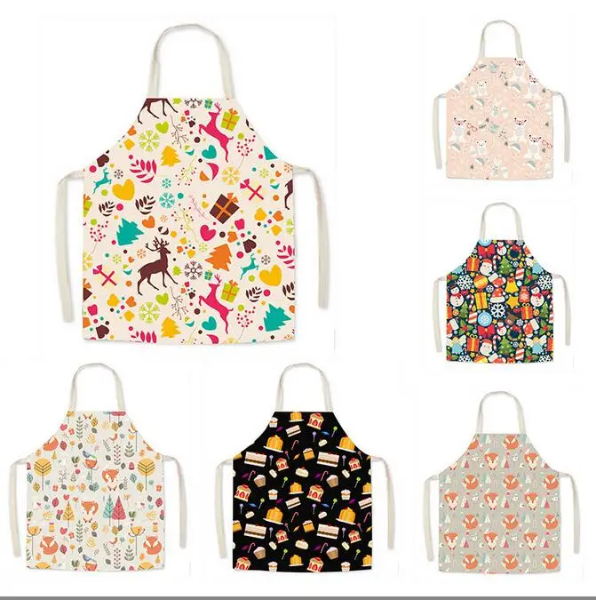 

Фартук льняной без рукавов с защитой от загрязнений