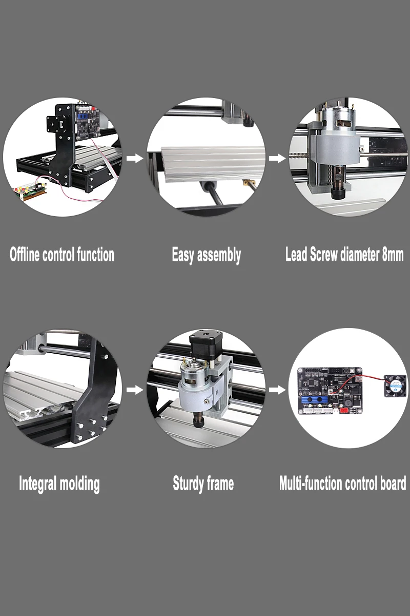 CNC 3018 pro лазерный гравер древесины маршрутизатор машина GRBL ER11DIY ЧПУ гравировальный станок для древесины маршрутизатор PCB лазерный гравер машина