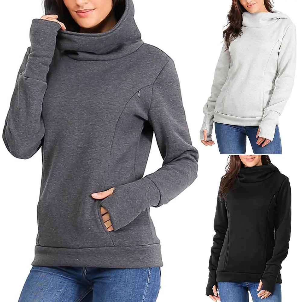 Повседневная Толстовка для беременных женщин с двойной молнией и кормящих мам