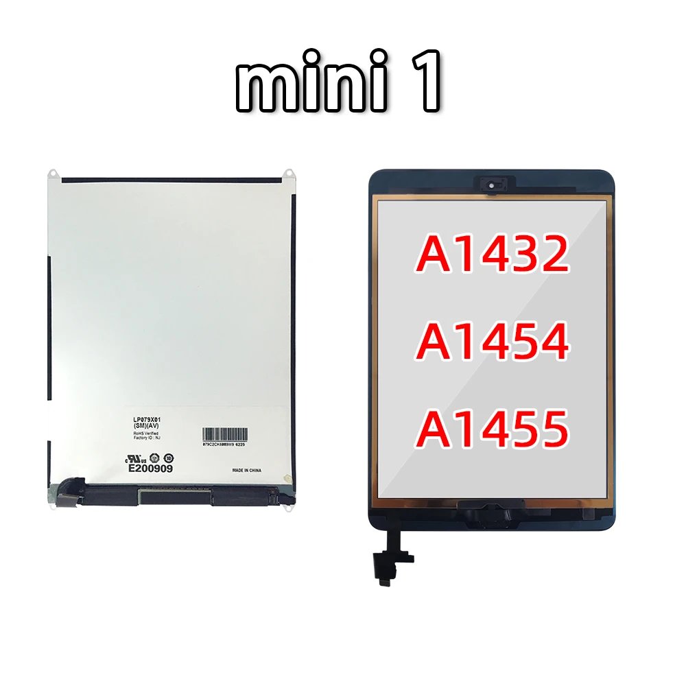 ЖК-дисплей и сенсорный экран для APPLE iPad Mini 1 2 3 A1432 A1454 A1455 A1489 A1490 A1491 A1600 A1601 LCD |