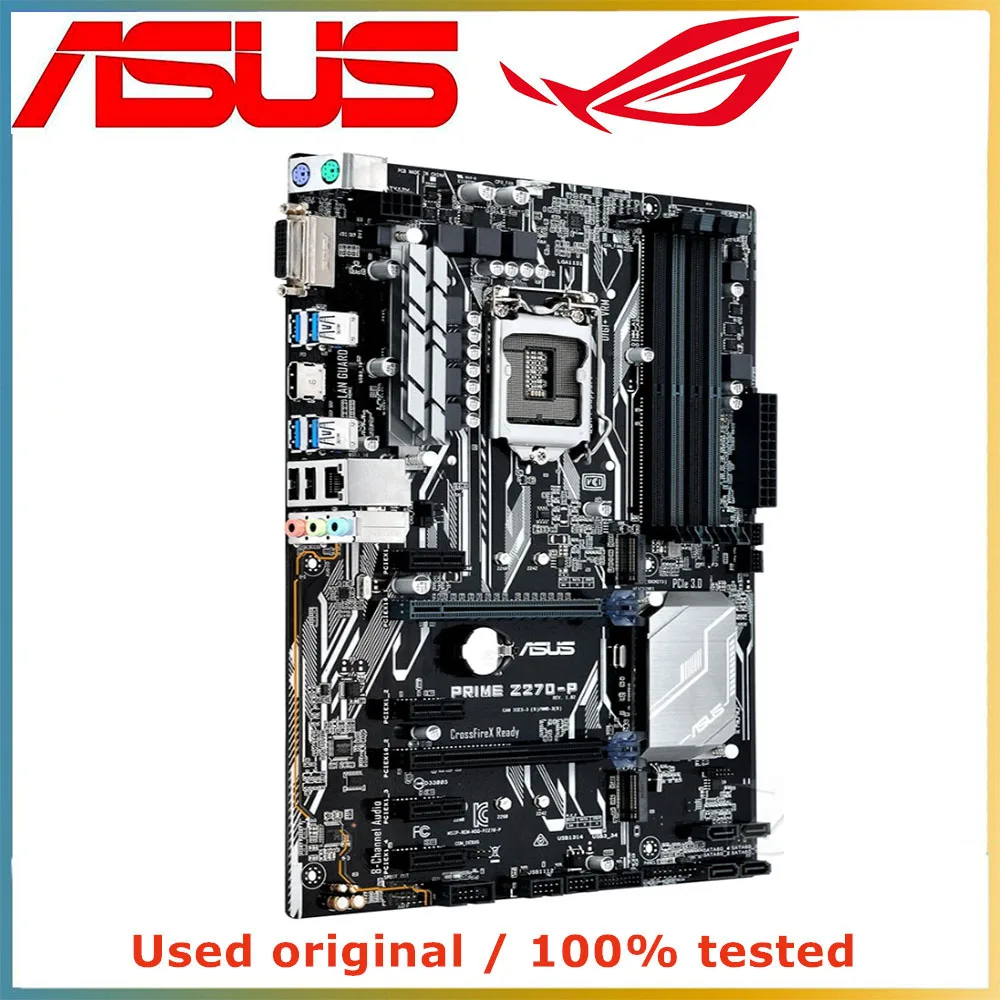 Для процессора Intel Z270 LGA 1151 для ASUS PRIME Z270-P материнская плата компьютера Socket LGA1151 DDR4