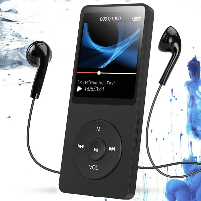 16G Hi-Fi Bluetooth MP3 плеер портативный fm-радио Мини громкоговоритель с 1 8 дюймовым