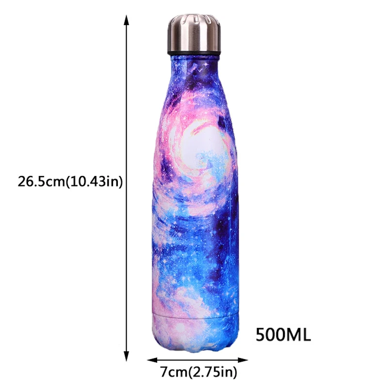 Бутылка для воды из нержавеющей стали 500 мл|Бутылки воды| |