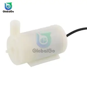 Погружной миниатюрный водяной насос с низким уровнем шума, бесщеточный двигатель постоянного тока, 80-120 лч, 3 Вт, DC