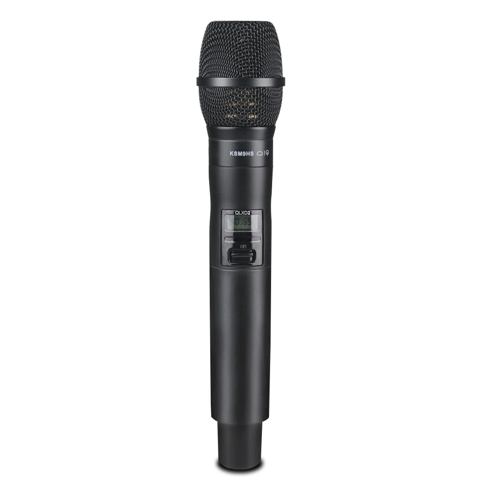 

Wireless Microphone System Handheld Good Condenser Microfone QLXD4 KSM9HS Sem Fio Professional Mesa stage performances