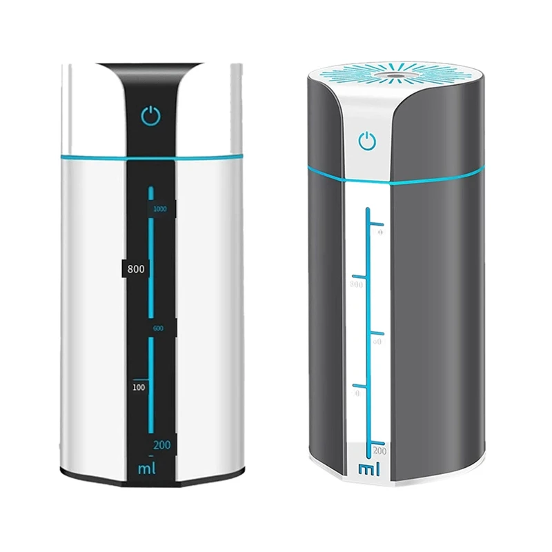 

1000Ml Air Humidifier USB Portable Aroma Diffuser With LED Light For Home Office Air Humidifier For Car