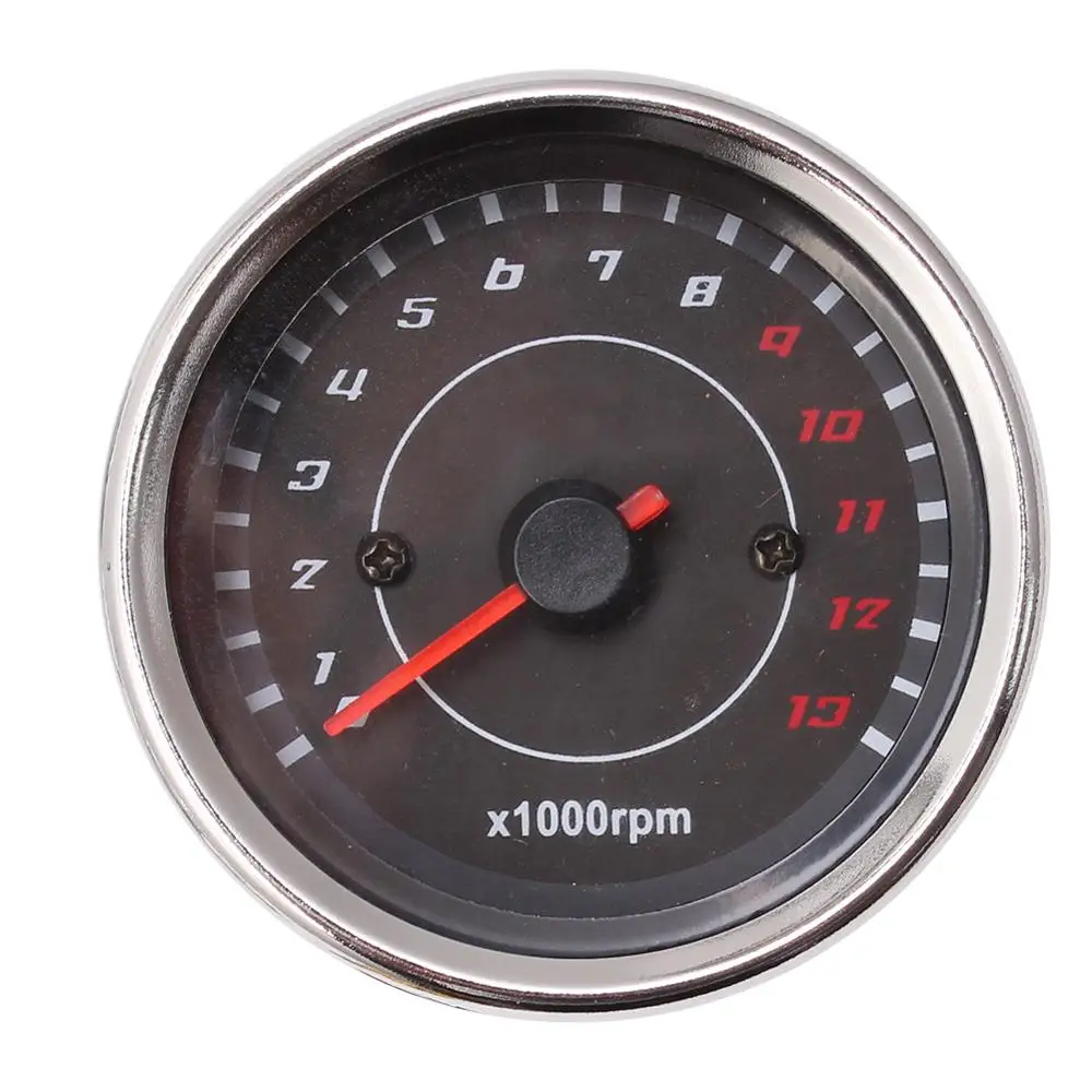 1000 об/мин Универсальный мотоциклетный Тахометр светодиодный экран DC 12 В
