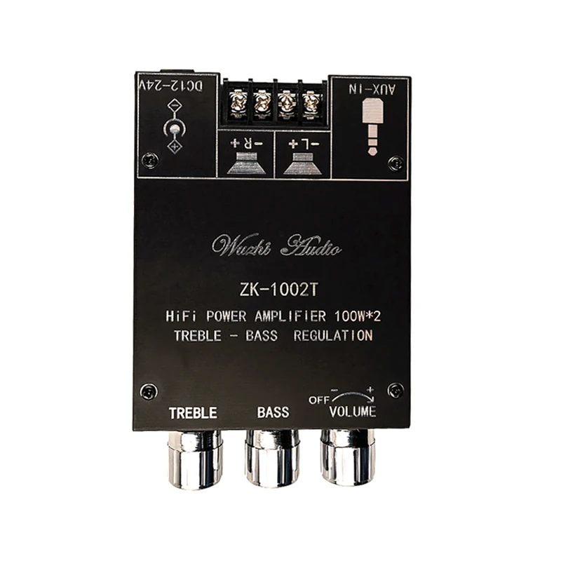 2*100 Вт двойной TPA3116 Bluetooth 5 0 сабвуфер аудио цифровой усилитель мощности плата тон