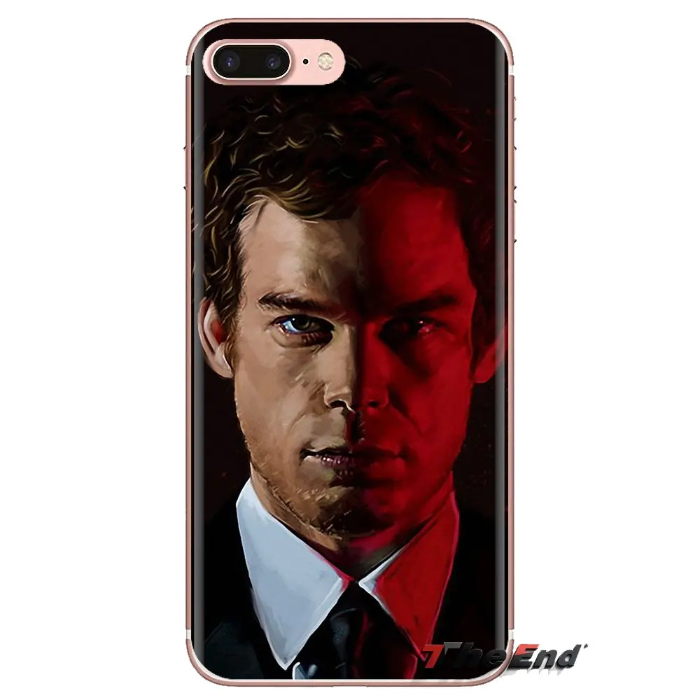 Для Xiao mi 4 5 5s 6 A1 A2 5X6X8 9 Lite SE Pro Max Mix 2 3 2S силиконовый чехол для телефона Dexter Morgan blood cross