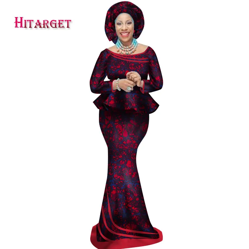 Осень 2020 африканские платья для женщин индивидуальный пошив Женская африканская