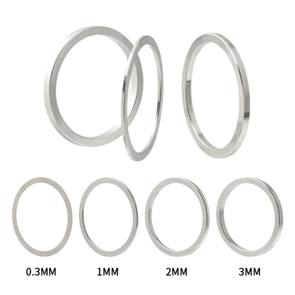 

1pc Bike Adjusting Washers 0.3mm 1mm 2mm 3mm Bicycle Front Fork Headset Ring Adjusting Gasket Fine Tuning Spacer Cycling Parts