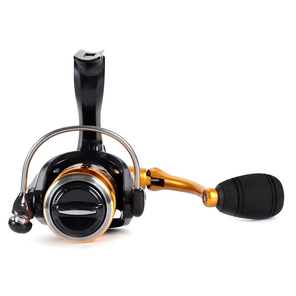 

STR10-70 Fishing Reel Spinning Saltwater Wheel Double Wire Cup Metal Folding Rocker Arm Interchangeable No Gap Zinc Alloy Gear