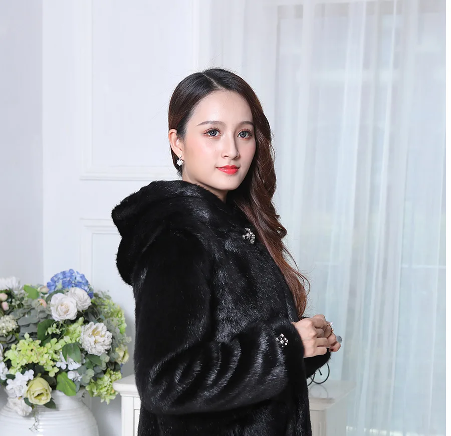 Women real mink coats female mink fur coat genuine long fur coat ladies winter clothes oversize 6xl 5xl 7xl natura fur coats