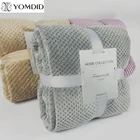 Супермягкое фланелевое одеяло для использования в самолете, однотонное детское одеяло для офиса, дорожное флисовое Сетчатое переносное одеяло для автомобиля и путешествий