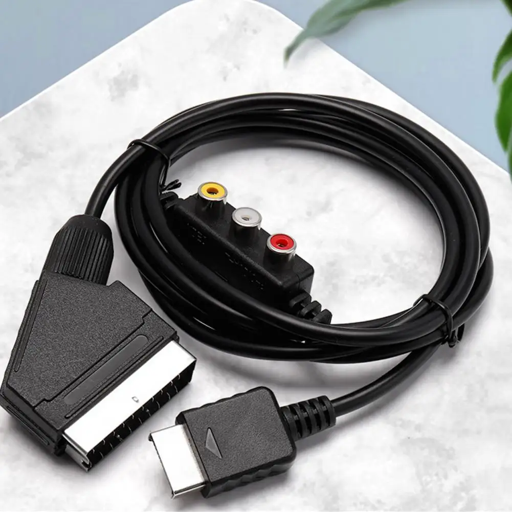 1 8 м 2 в RGB SCART AV RCA выход адаптер кабель конвертер для ПК компьютера ноутбука |