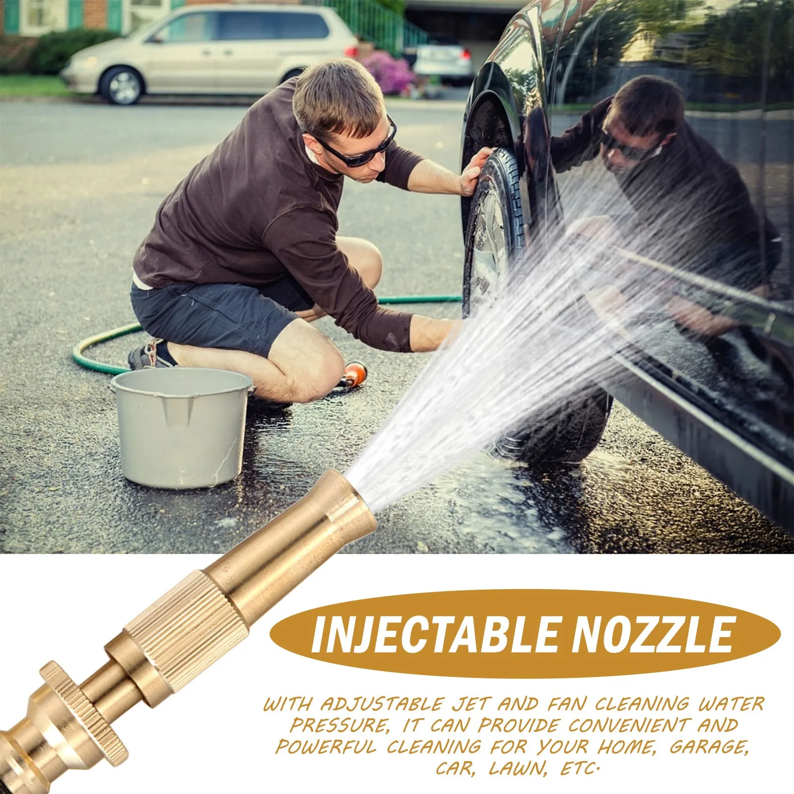 Насадка для мойки автомобиля чистый сосок с прямым распылением насадка полива