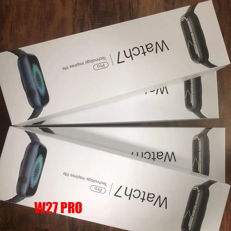 VIP Wholesale 1/2/4/5/10PCS 100% Original W37 PRO W27 Smart Watch IWO Series 7 Smartwatch waterproof PK DT100 PLUS | Электроника