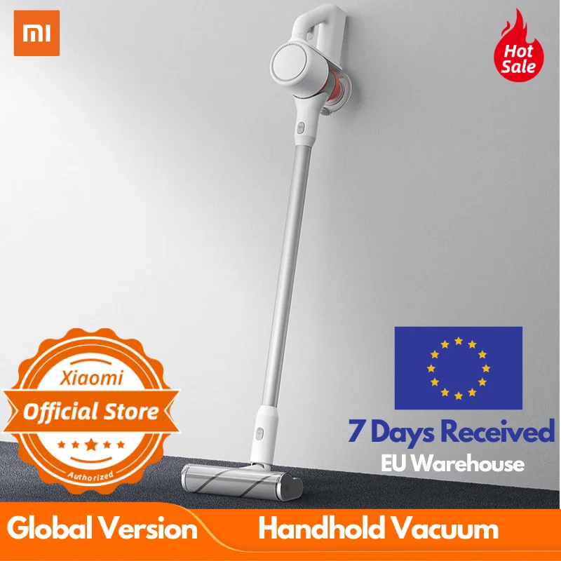 Глобальная версия портативного пылесоса Xiaomi Mi Mijia мощный 9-cyclone 99.9% Antil- acarid 100 AW