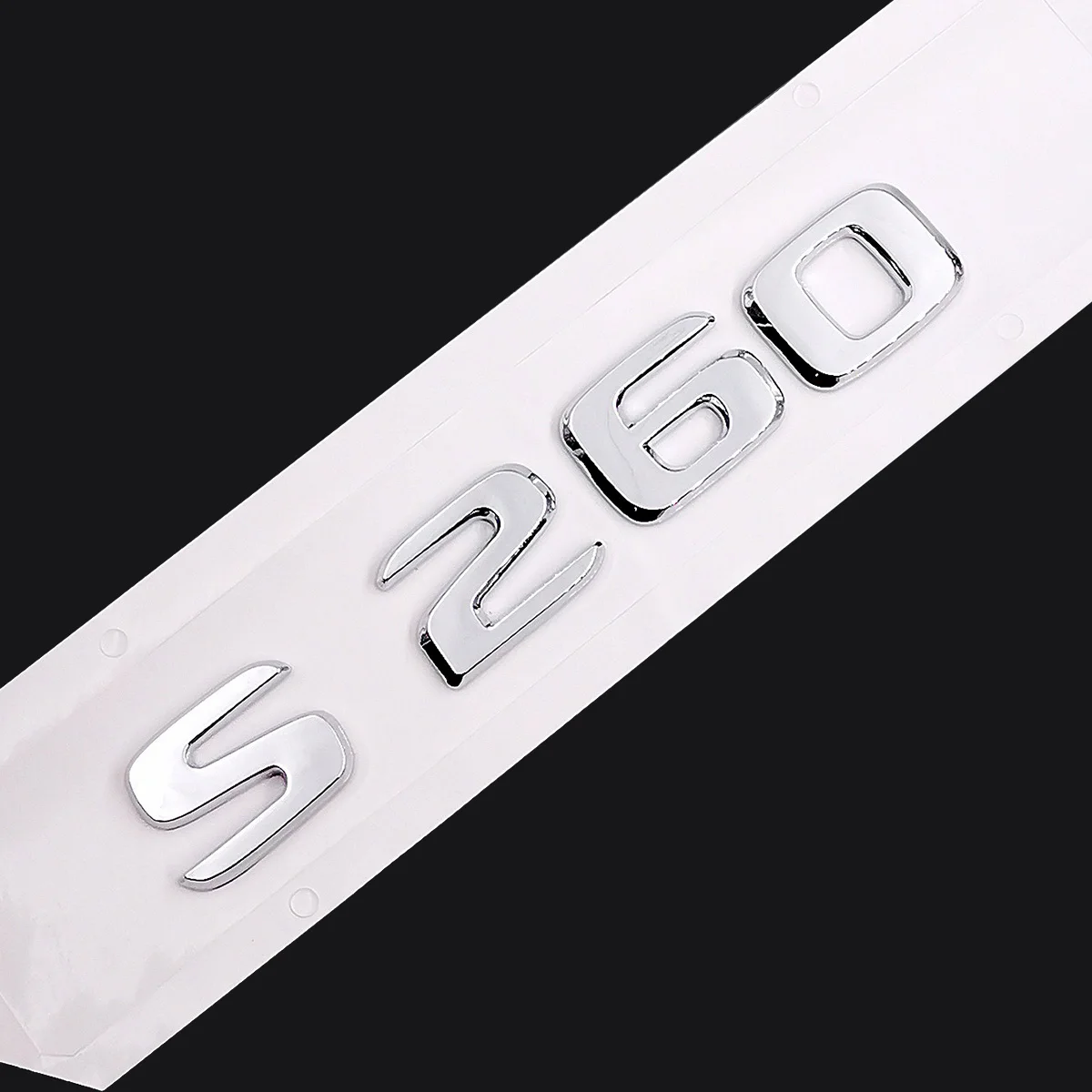 Оригинальный размер 1:1 эмблема заднего хвоста автомобиля с номером буквы стикер