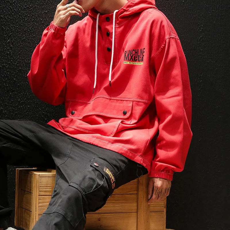 Прямая поставка Корейский Японский свободный мужской пиджак мужские толстовки и