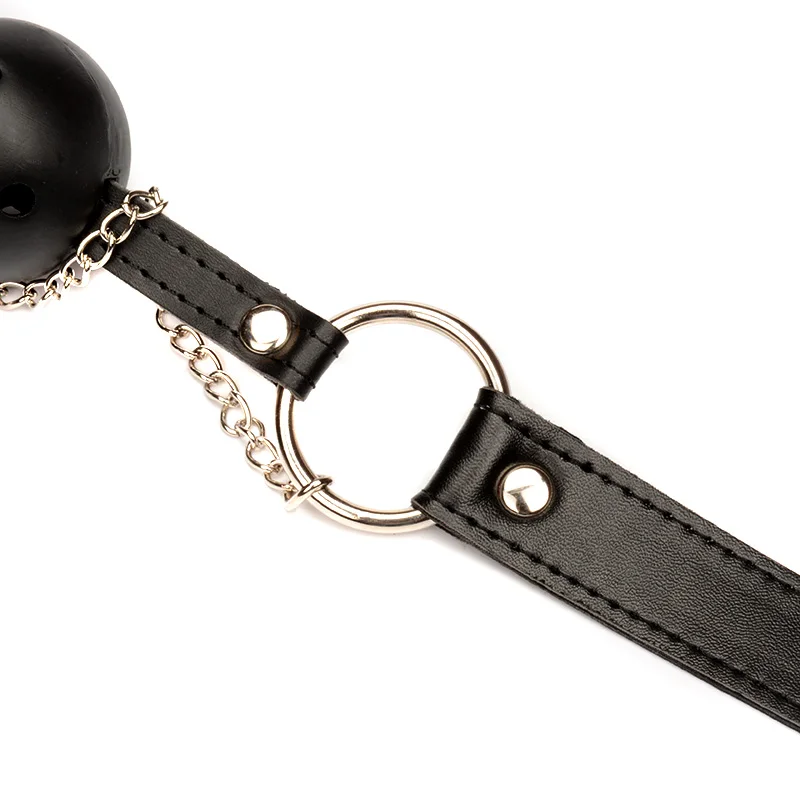 БДСМ игрушки для взрослых из искусственной кожи кляп шар оральный секс с