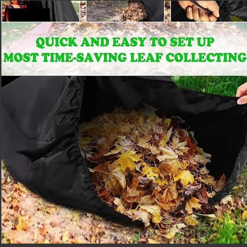 Вместительный трактор для газона сумка хранения листьев стандартная уборки