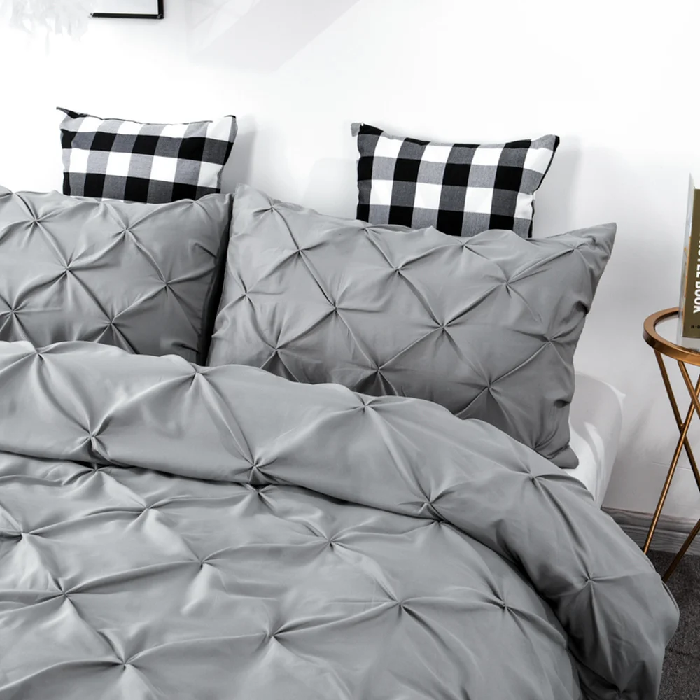 2/3 шт/комплект ручная работа Складывающийся пододеяльник с застежкой молнией 100%