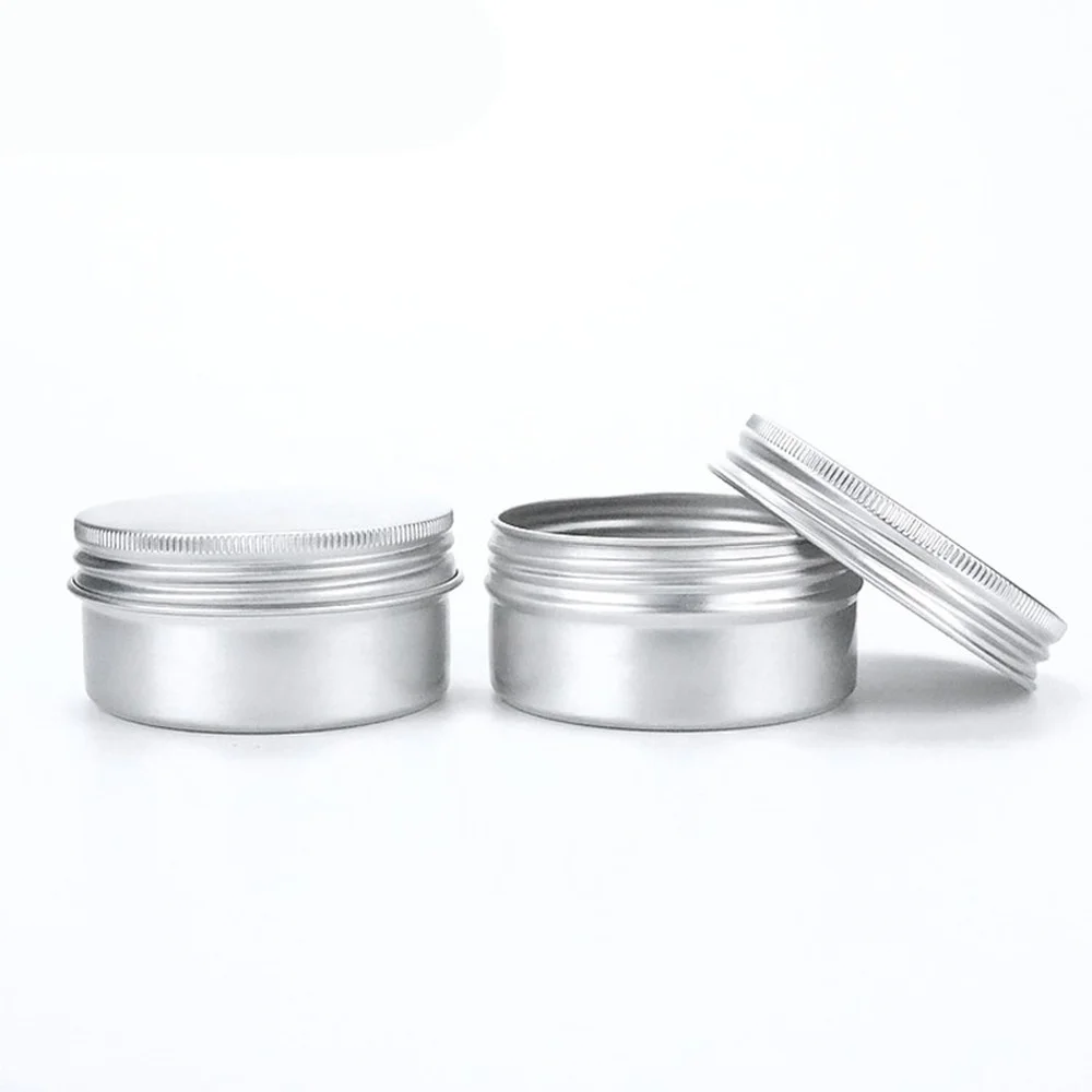 50 шт. металлический контейнер для хранения косметики 80 г | Красота и здоровье