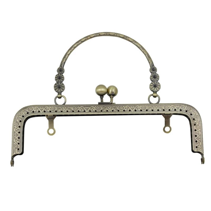 

Metal Purse Frame Kiss Clasp Lock for Sewing Handbag Purse Coin Bag DIY Purse Bag Accessories