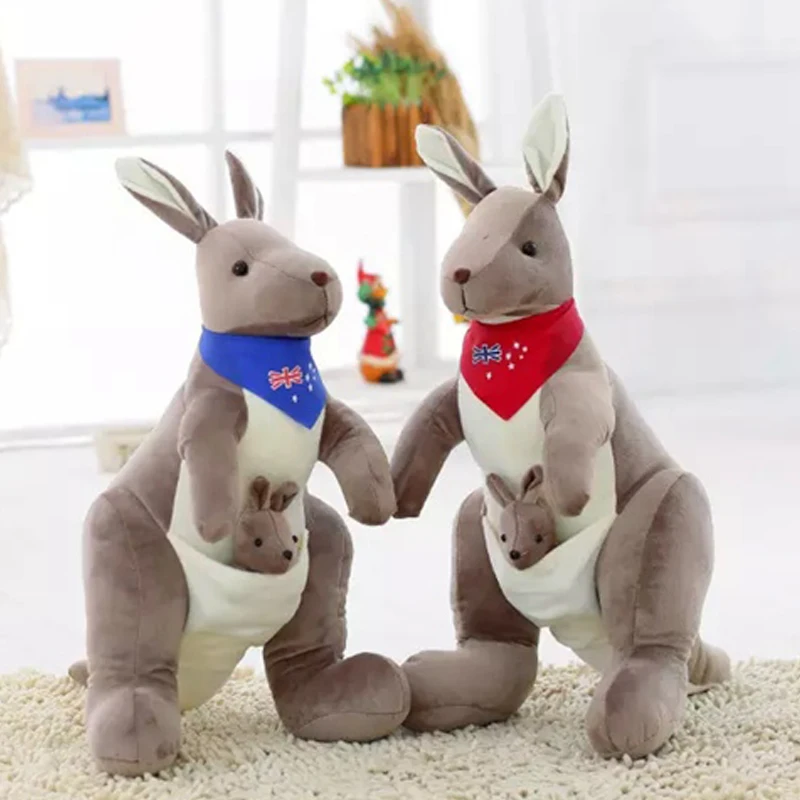 Большая плюшевая имитация животного Dorimytrader австралийская игрушка кенгуру