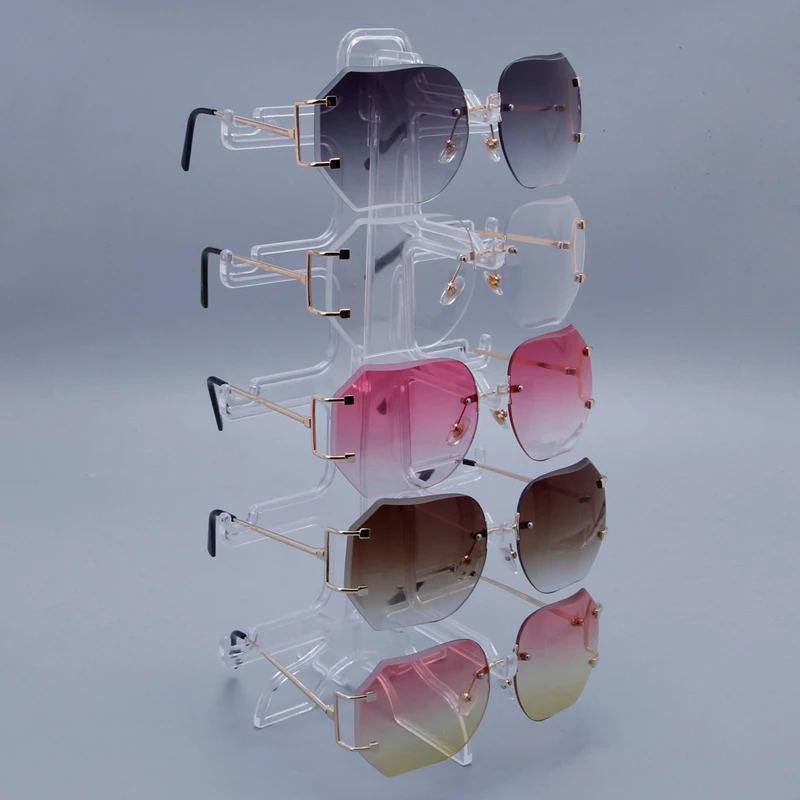 

5 Layers Glasses Eyeglasses Sunglasses Show Stand Holder Frame Display Rack