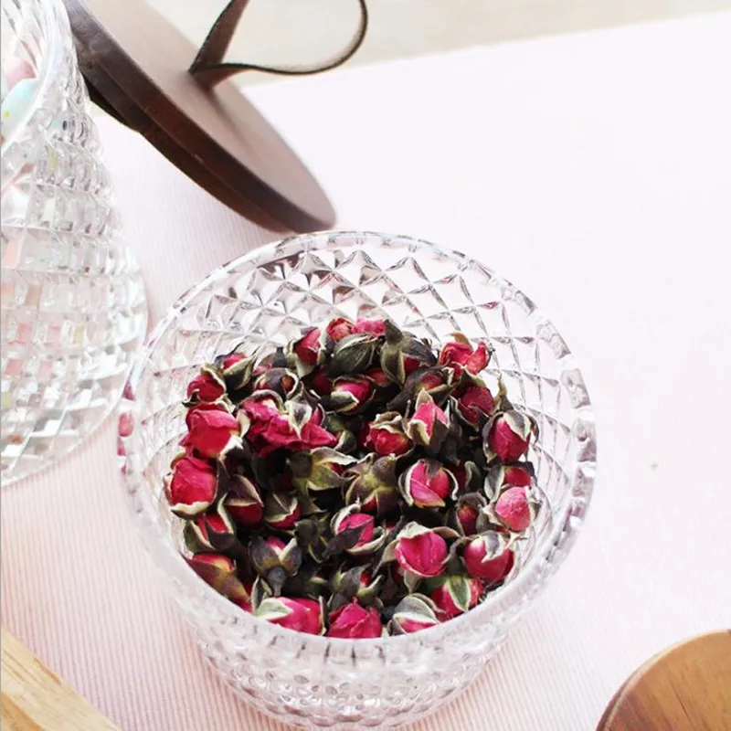 Cutelife Ins Оригинальный стеклянный Деревянный чехол для хранения акации корзина