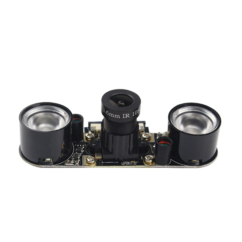 

OV5647 5MP Adjustable Night Vision Camera,Use for both Raspberry Pi 4 Model B + / 3B and Raspberry Pi Zero W / 1.3