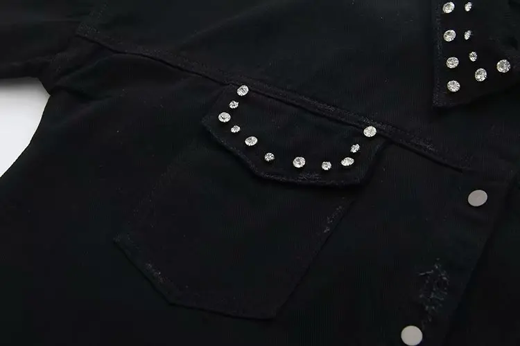 Модные новые TB80 19114 Европейская и американская мода Pin джинсы с бусинами