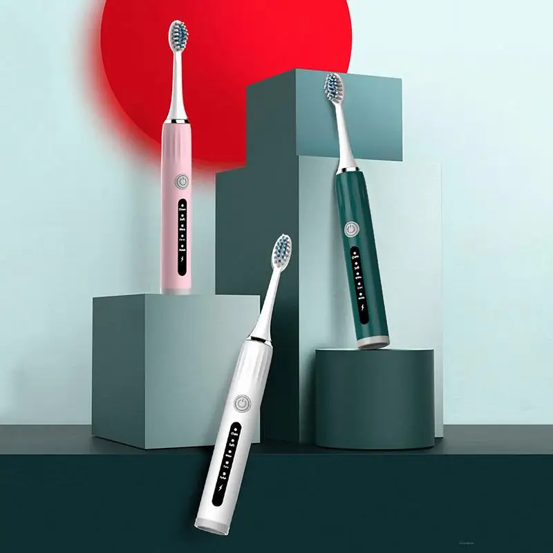 

Новая электрическая зубная щетка с USB-зарядкой для взрослых и детей, домашняя электрическая зубная щетка с мягкой щетиной OEM