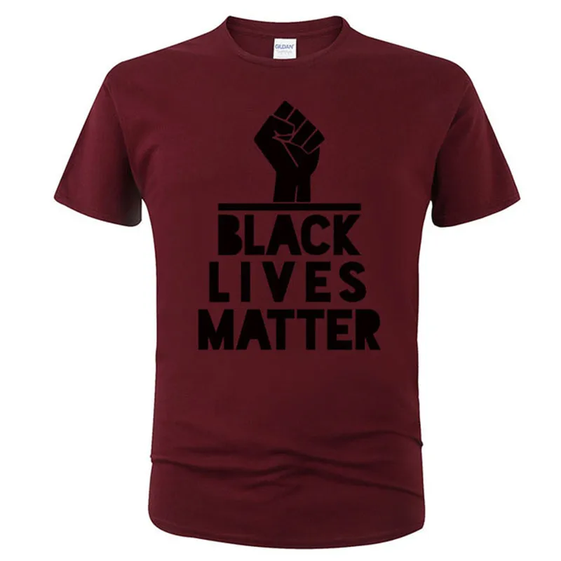 

2021 New Fashion Black Life Problem T-shirt Men and Women Summer Pure Cotton Trend Printing T-shirt Top Sports Casual Top