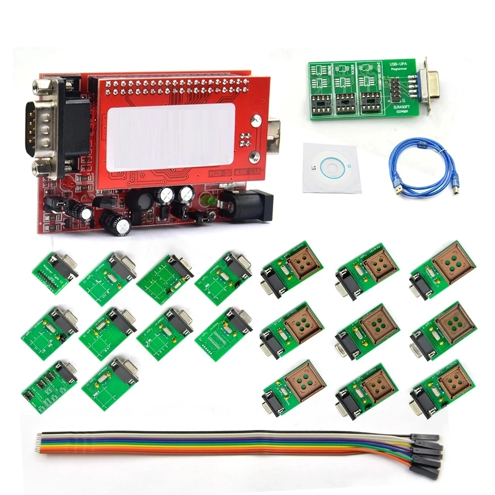 USB V1.3 адаптеры TMS и 1 3 NEC Eeprom плата адаптера с 8 soic зажимным кабелем программатор