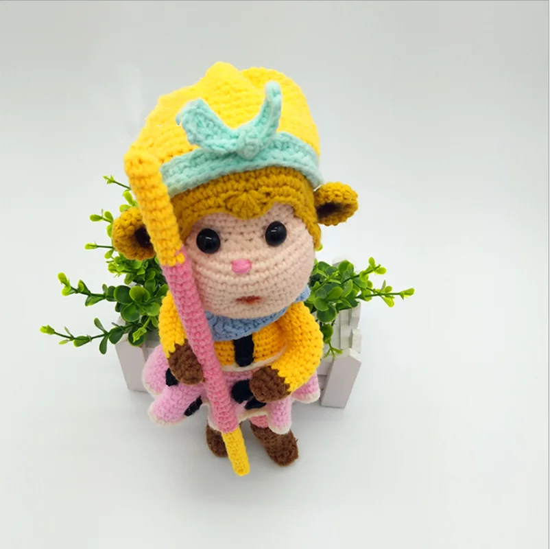 Король обезьян солнце WuKong ручной работы детские мягкие плюшевые животные