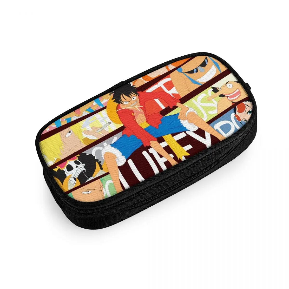

Чехол для карандашей Luffy с 3D принтом, косметичка, коробка для макияжа на молнии, школьные принадлежности для подростков, держатель для каран...