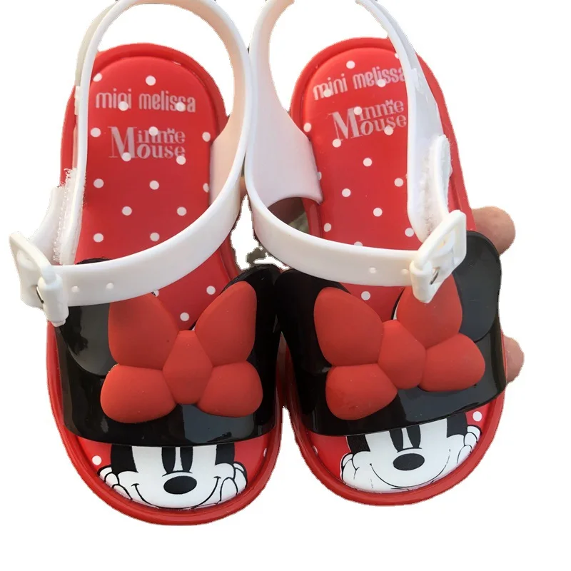 

Original Disney Butterfly Fruit Frozen Sandals Children Sandals Mickey Mouse Minnie Girls Shoes