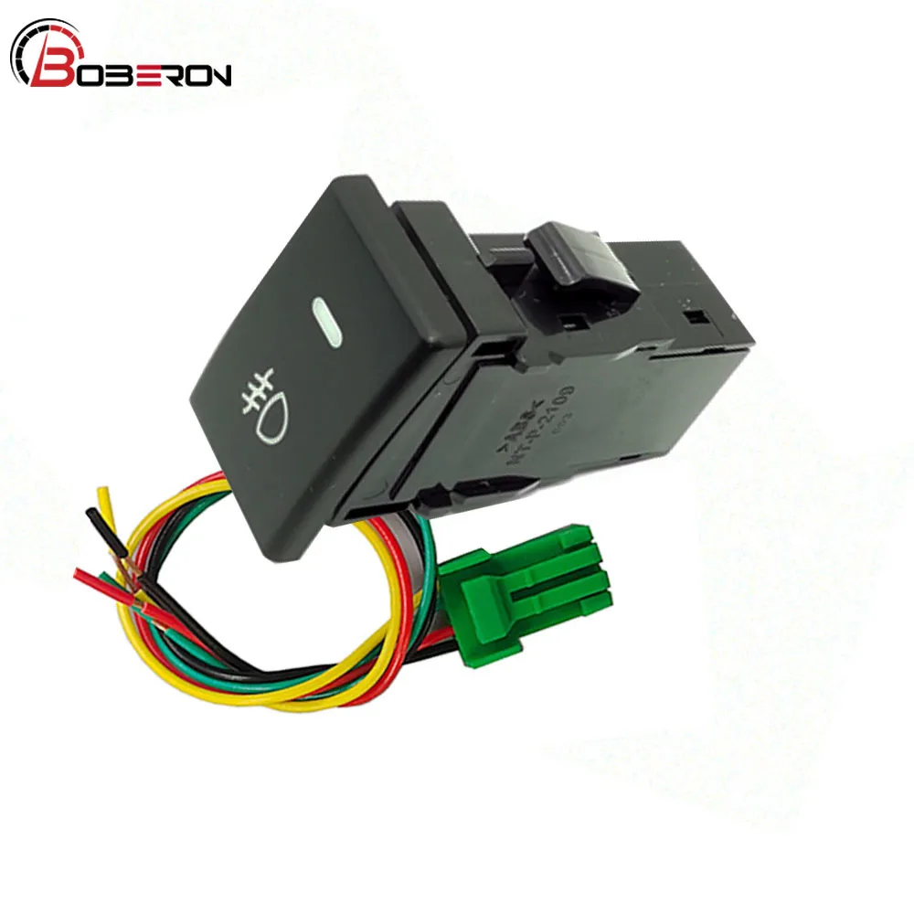 

Car Front Fog Light Switch Push Button with Connection Wire for Isuzu D-MAX Auto Accessories
