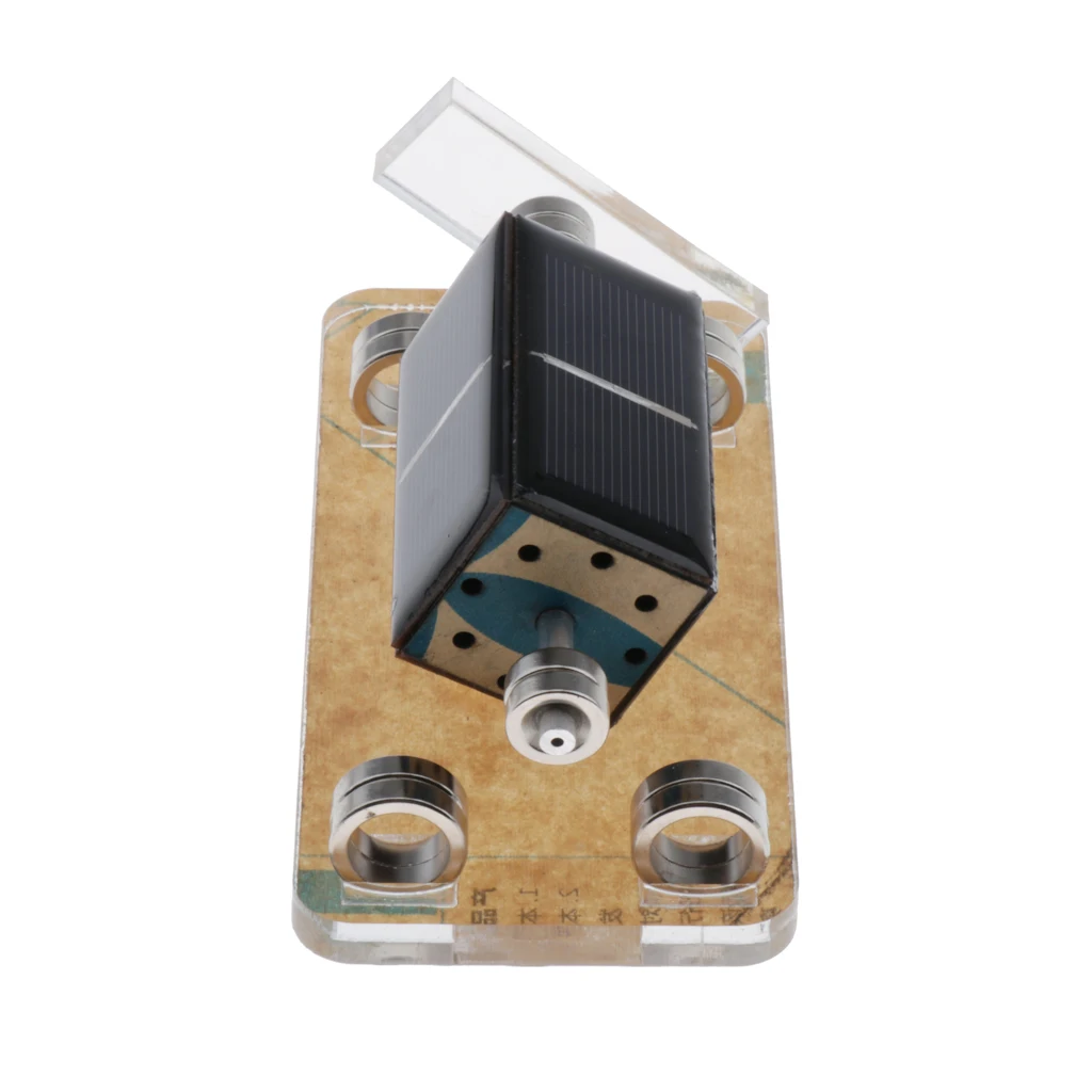 

Solar Magnetic Levitation Mendocino Motor Steam Engine Education STARK-2, 73x147x55mm