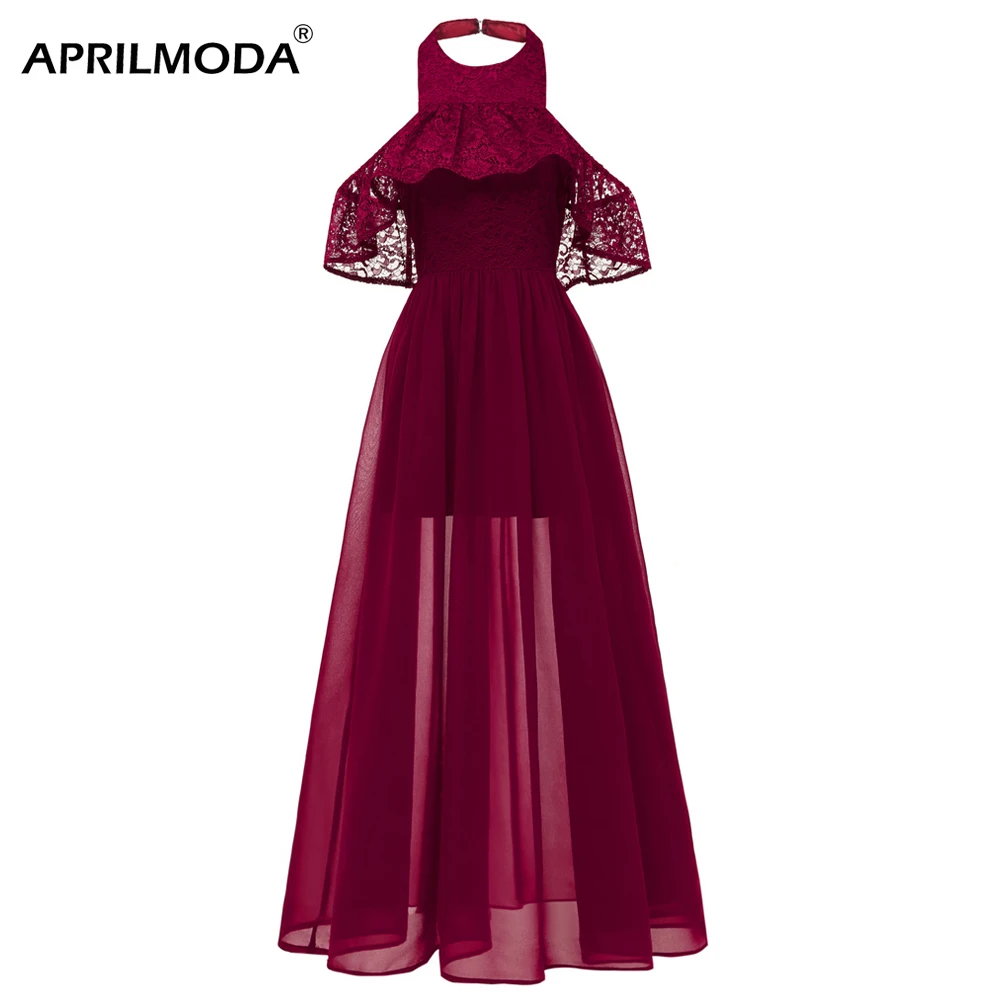 Длинное вечернее платье макси в пол темно синий красный розовый халат De Bal Longue